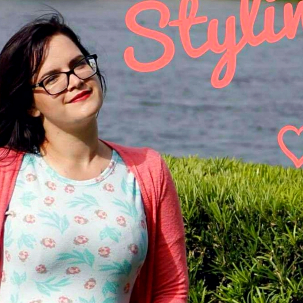 LulaRoe Amelia Dress with Lady bug Pique Print
